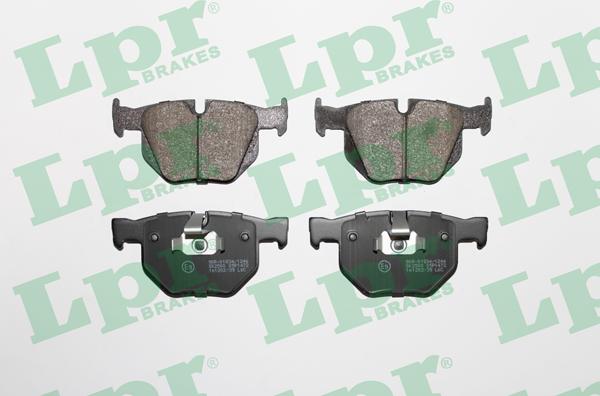 LPR 05P1472 - Тормозные колодки, дисковые, комплект parts5.com