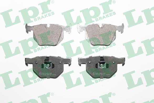 LPR 05P1477 - Тормозные колодки, дисковые, комплект parts5.com