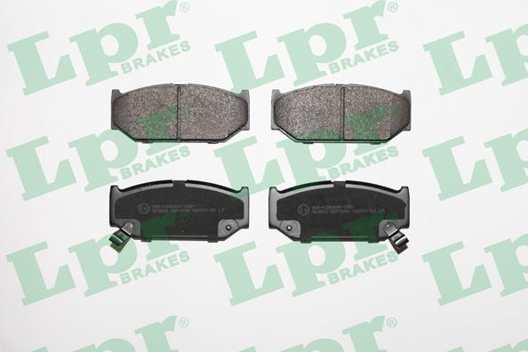 LPR 05P1594 - Тормозные колодки, дисковые, комплект parts5.com