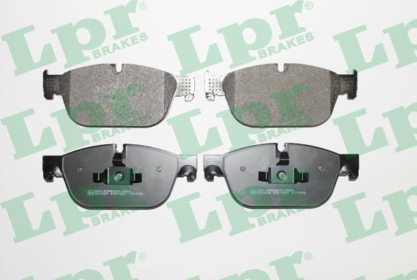 LPR 05P1561 - Тормозные колодки, дисковые, комплект parts5.com