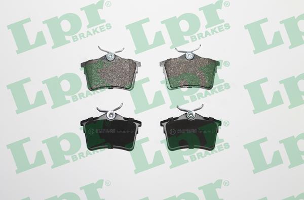 LPR 05P1500 - Тормозные колодки, дисковые, комплект parts5.com