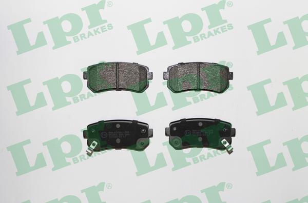 LPR 05P1344 - Тормозные колодки, дисковые, комплект parts5.com