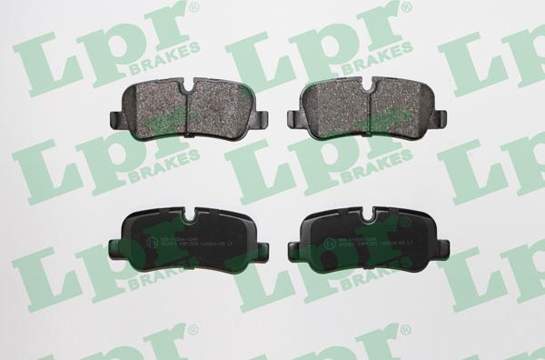 LPR 05P1359 - Тормозные колодки, дисковые, комплект parts5.com