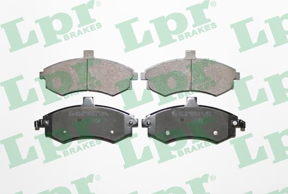 LPR 05P1374 - Тормозные колодки, дисковые, комплект parts5.com