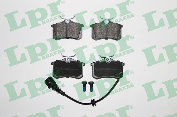 LPR 05P853 - Brake Pad Set, disc brake parts5.com