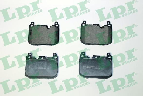 LPR 05P2357 - Тормозные колодки, дисковые, комплект parts5.com