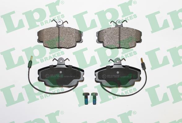 LPR 05P220 - Brake Pad Set, disc brake parts5.com