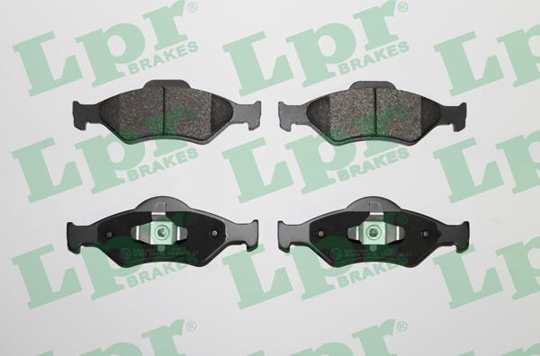 LPR 05P795 - Тормозные колодки, дисковые, комплект parts5.com