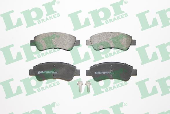 LPR 05P789 - Тормозные колодки, дисковые, комплект parts5.com