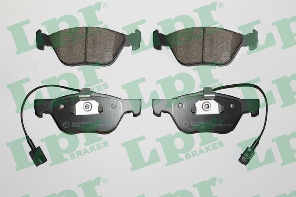 LPR 05P720 - Тормозные колодки, дисковые, комплект parts5.com