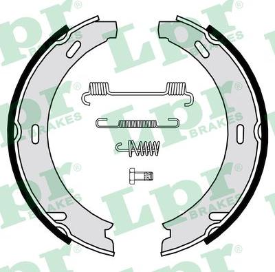 LPR 06869 - Комплект тормозов, ручник, парковка parts5.com