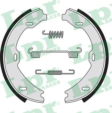 LPR 08880 - Комплект тормозов, ручник, парковка parts5.com