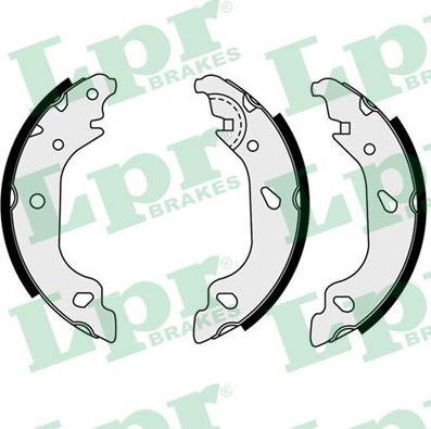 LPR 07930 - Brake Shoe Set parts5.com