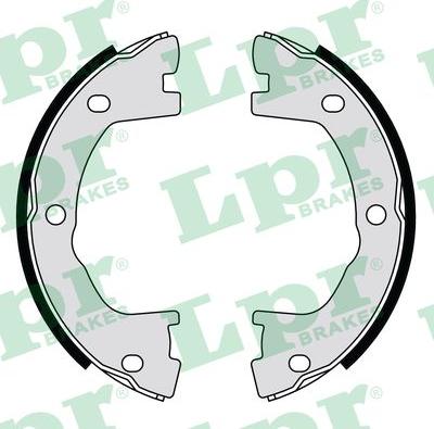 LPR 07800 - Комплект тормозов, ручник, парковка parts5.com