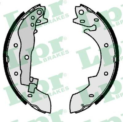 LPR 07350 - Brake Shoe Set parts5.com