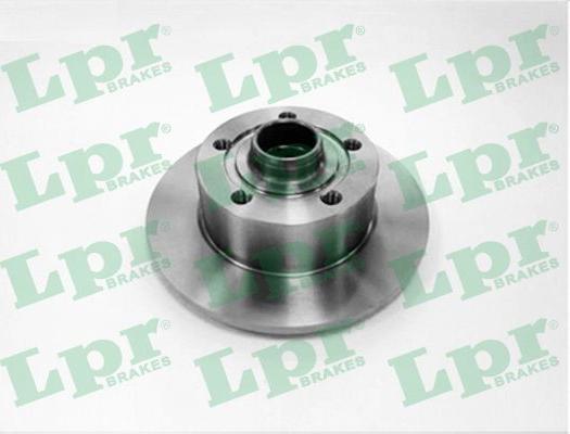 LPR A1481P - Тормозной диск parts5.com