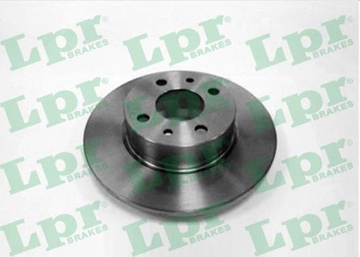 LPR A2161P - Тормозной диск parts5.com