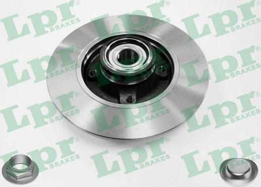 LPR C1013PCA - Тормозной диск parts5.com