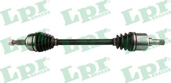 LPR DS52727 - Приводной вал parts5.com