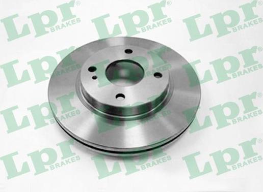 LPR F1022V - Тормозной диск parts5.com