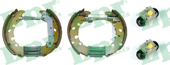 LPR OEK541 - Комплект тормозных колодок, барабанные parts5.com