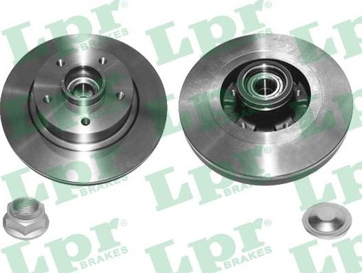 LPR R1049PCA - Тормозной диск parts5.com