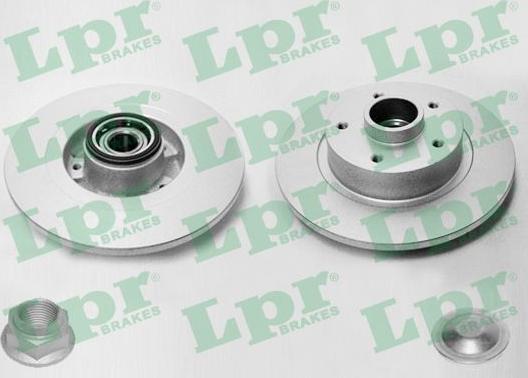 LPR R1049PRCA - Тормозной диск parts5.com