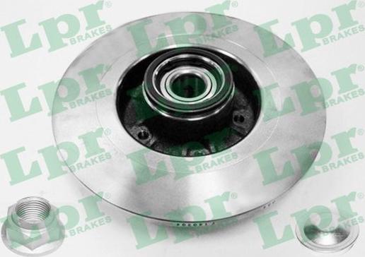 LPR R1004PCA - Тормозной диск parts5.com