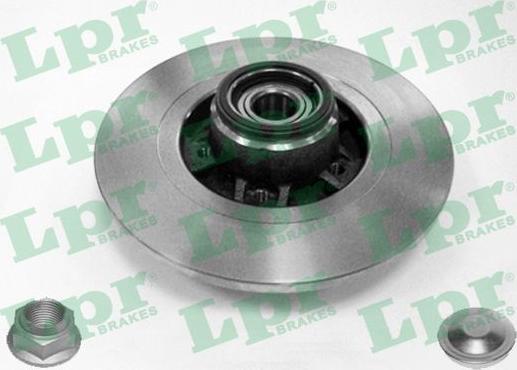 LPR R1033PCA - Тормозной диск parts5.com