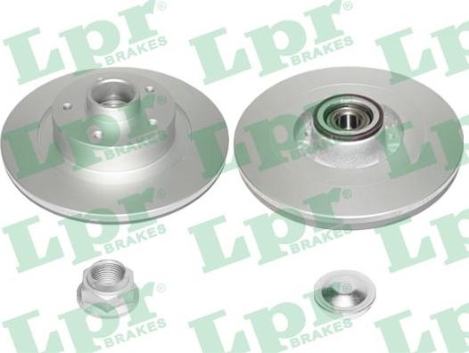 LPR R1079PRCA - Тормозной диск parts5.com