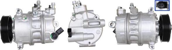 LUCAS ACP01257 - Compressor, air conditioning parts5.com