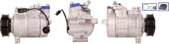 LUCAS ACP838 - Compressor, air conditioning parts5.com