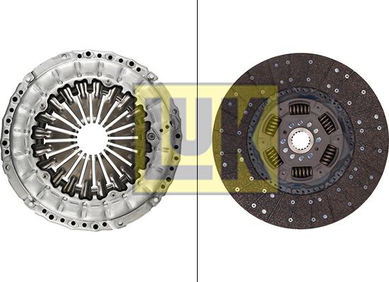 LUK 640 3014 19 - Комплект сцепления parts5.com