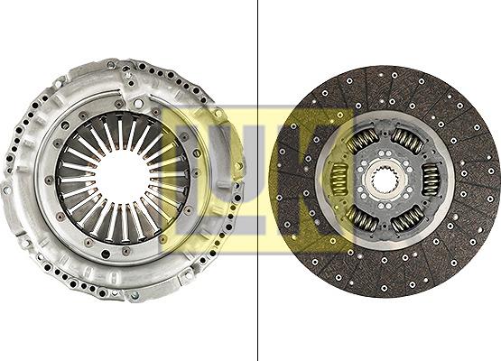 LUK 643 3406 09 - Комплект сцепления parts5.com