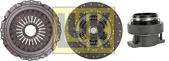 LUK 643 3480 00 - Комплект сцепления parts5.com