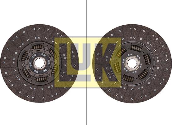 LUK 343 0192 10 - Диск сцепления, фрикцион parts5.com