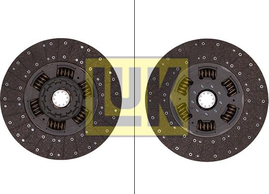 LUK 343 0211 10 - Диск сцепления, фрикцион parts5.com