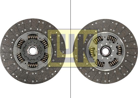 LUK 343 0249 10 - Диск сцепления, фрикцион parts5.com