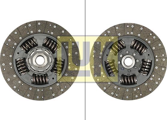 LUK 343 0240 10 - Диск сцепления, фрикцион parts5.com