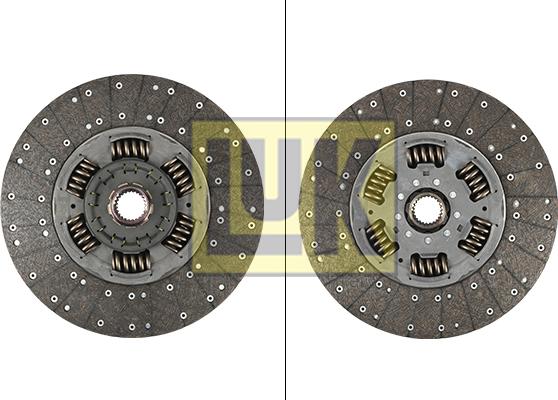 LUK 343 0256 10 - Clutch Disc parts5.com