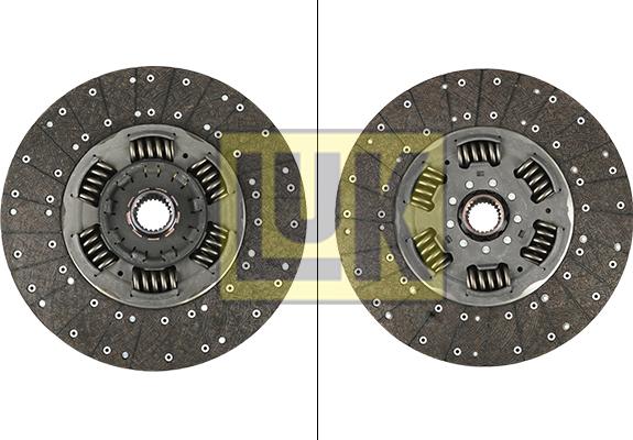 LUK 343 0252 10 - Диск сцепления, фрикцион parts5.com