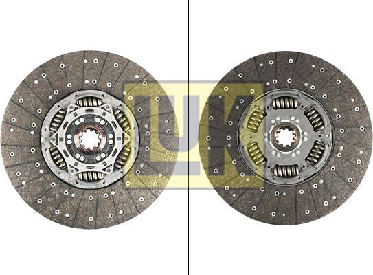 LUK 343 0209 10 - Диск сцепления, фрикцион parts5.com