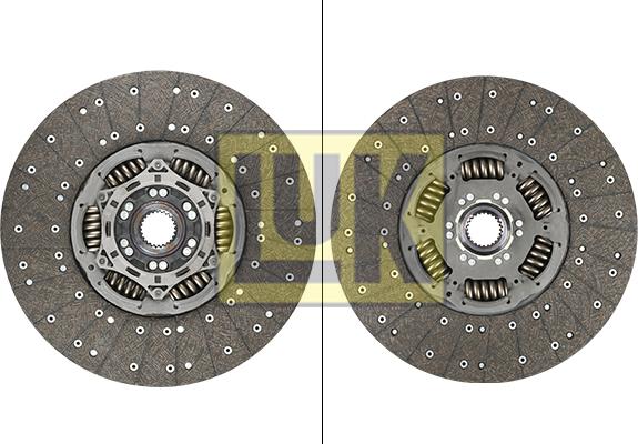 LUK 343 0206 10 - Диск сцепления, фрикцион parts5.com