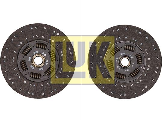 LUK 343 0210 10 - Диск сцепления, фрикцион parts5.com