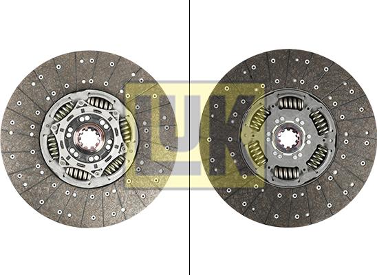 LUK 343 0221 10 - Диск сцепления, фрикцион parts5.com