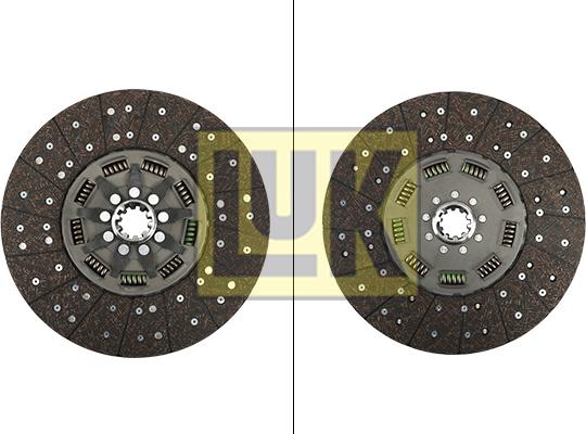 LUK 335 0103 16 - Диск сцепления, фрикцион parts5.com