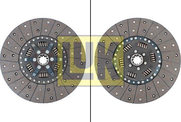 LUK 331 0394 10 - Диск сцепления, фрикцион parts5.com