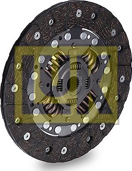 LUK 320 0051 11 - Диск сцепления, фрикцион parts5.com