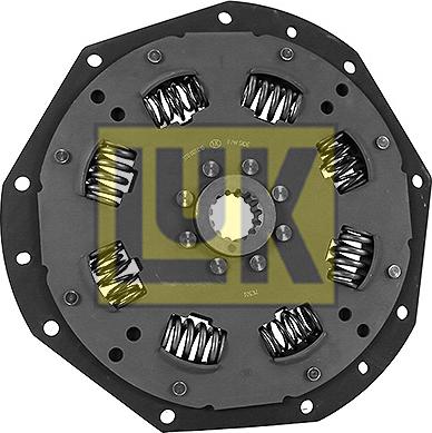 LUK 370 0010 10 - Торсионный демпфер, сцепление parts5.com