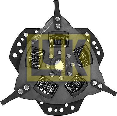 LUK 370 0085 10 - Торсионный демпфер, сцепление parts5.com